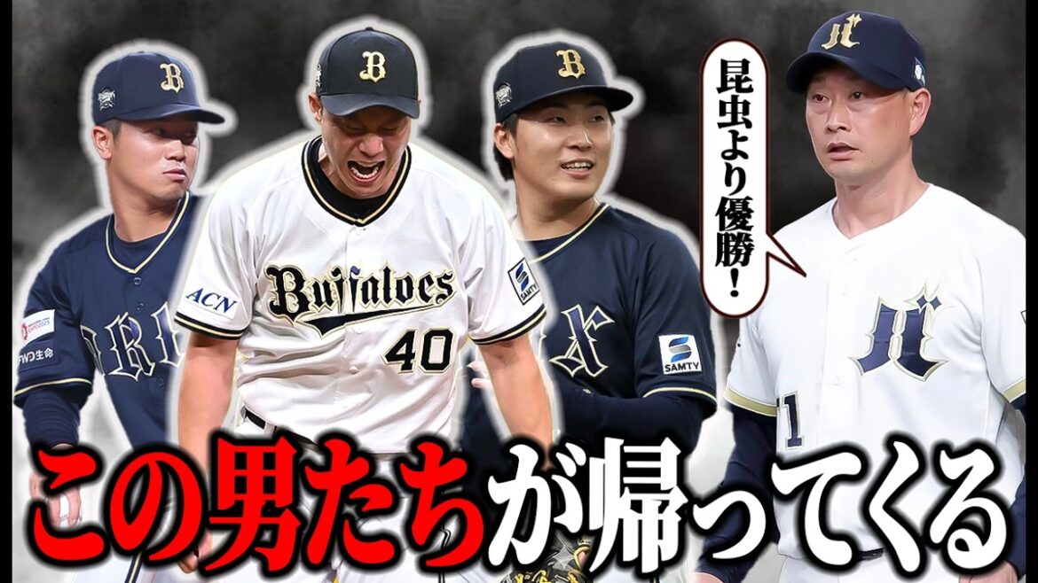 帰ってくる帰ってくる帰ってくる【オリックス】