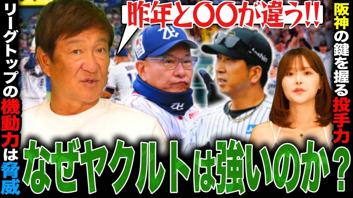 【徹底分析】ヤクルトの強さは本物⁉︎３回終了時にリードしていたら"勝率100%"なぜ今季のヤクルトは強いのか⁉︎阪神2位も昨年同様に独走できない理由とは…【セ・リーグ編】