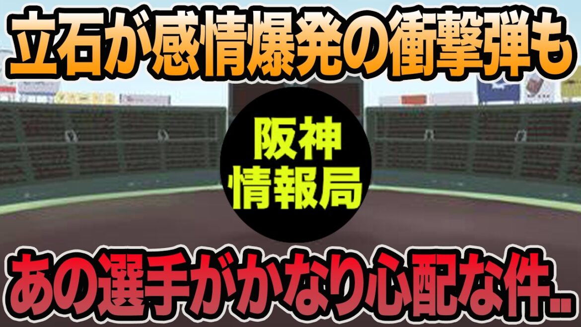 【新たな実戦復帰が判明】立石が感情爆発の衝撃弾も.. あの選手がかなり心配な広島戦を徹底解説【阪神タイガース】 【新たな実戦復帰が判明】立石が感情爆発の衝撃弾も.. あの選手がかなり心配な広島戦を徹底解説【阪神タイガース】