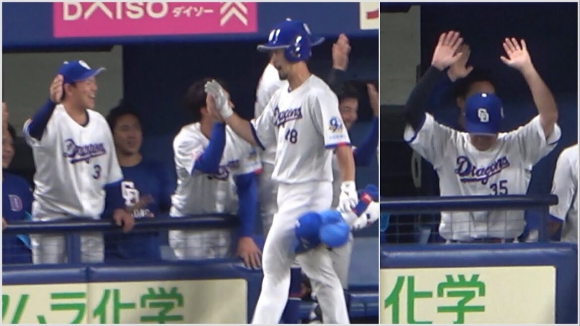 阿部ちゃんのホームランに大喜びな周平！ファンと一緒にバンザイするキノタク！