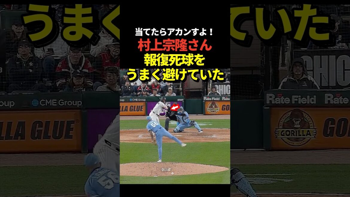 ㊗️740万再生!村上宗隆に報復デッドボール? ㊗️740万再生!村上宗隆に報復デッドボール?