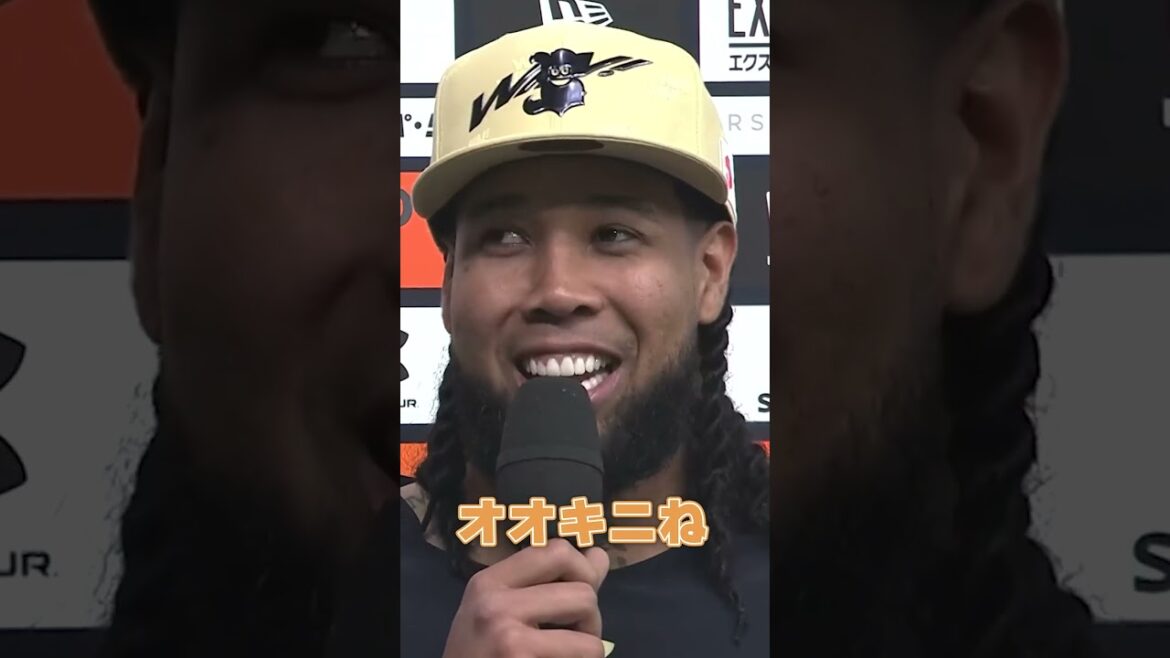 エスピノーザ投手の日本語ヒーローインタビュー！#エスピノーザ #オリックス #shorts