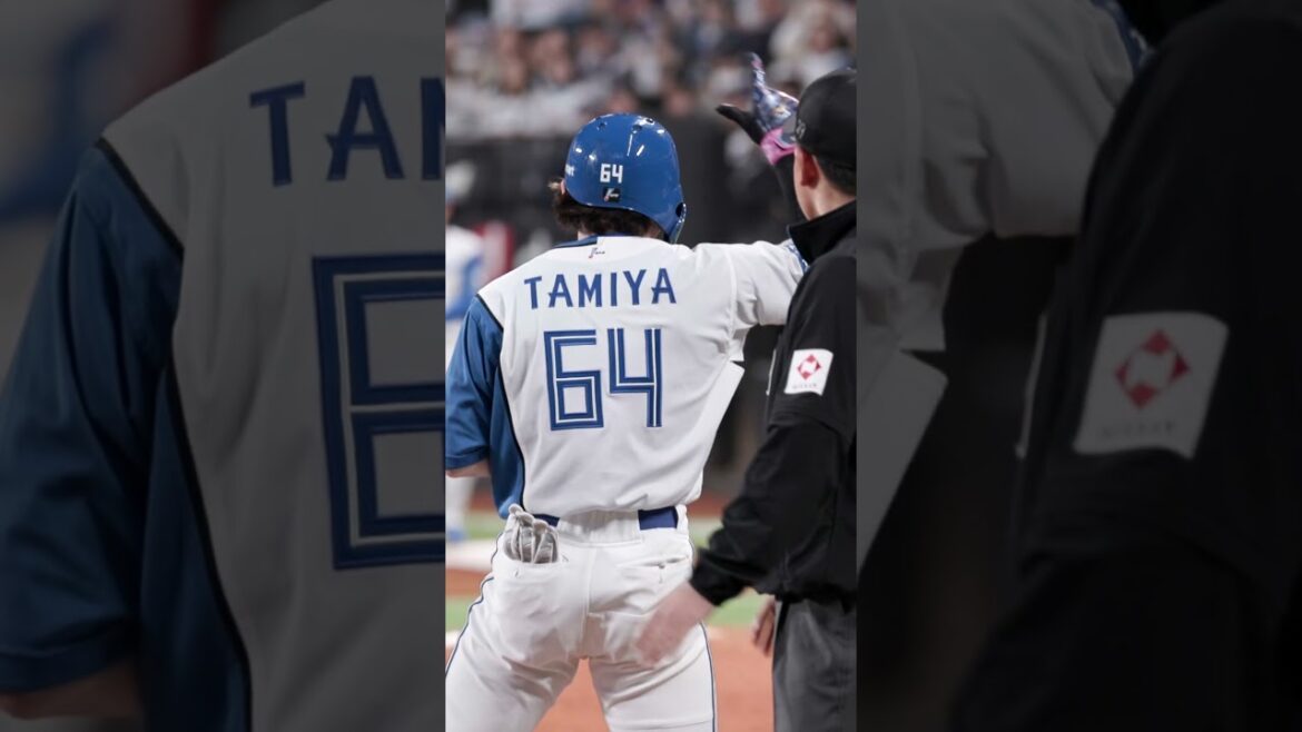 Hokkaido-Nippon-Ham-Fighters: 2試合連続マルチ安打など攻守に活躍!田宮裕涼選手🔥#ドミれ#lovefighters 2試合連続マルチ安打など攻守に活躍!田宮裕涼選手🔥#ドミれ#lovefighters