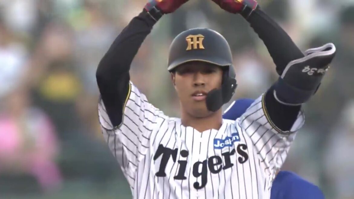 【凱旋】1回裏、岡山県出身の＃岡城快生 選手がレフト線破るツーベースヒットを放つ【2026/5/19 Ｔ－Ｄ 】