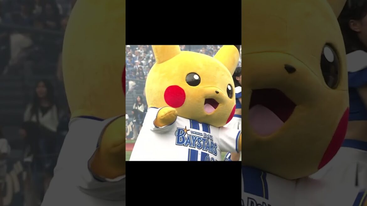 #ピカチュウ と試合後パフォーマンス✨