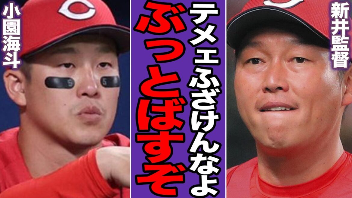 新井監督がブチギレ小園海斗を懲罰降格させた衝撃の舞台裏に言葉を失う…【プロ野球】【プロ野球】