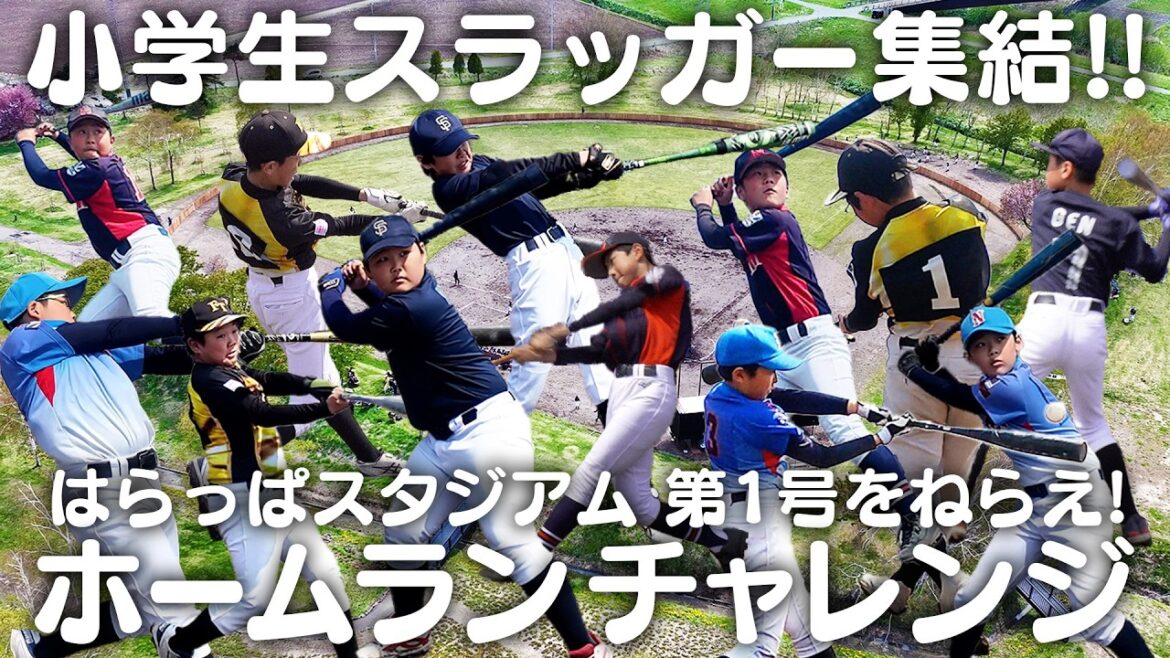 小学生スラッガー集結!! ホームランチャレンジ!! はらっぱスタジアム第1号をねらえ!! 小学生スラッガー集結!! ホームランチャレンジ!! はらっぱスタジアム第1号をねらえ!!