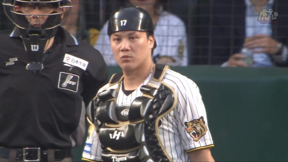Hanshin-Tigers: 【ドンピシャ】3回表、ファイターズが仕掛けてきた盗塁を2塁で刺す #伏見寅威 選手!【2026/5/26 T-F】 【ドンピシャ】3回表、ファイターズが仕掛けてきた盗塁を2塁で刺す #伏見寅威 選手!【2026/5/26 T-F】