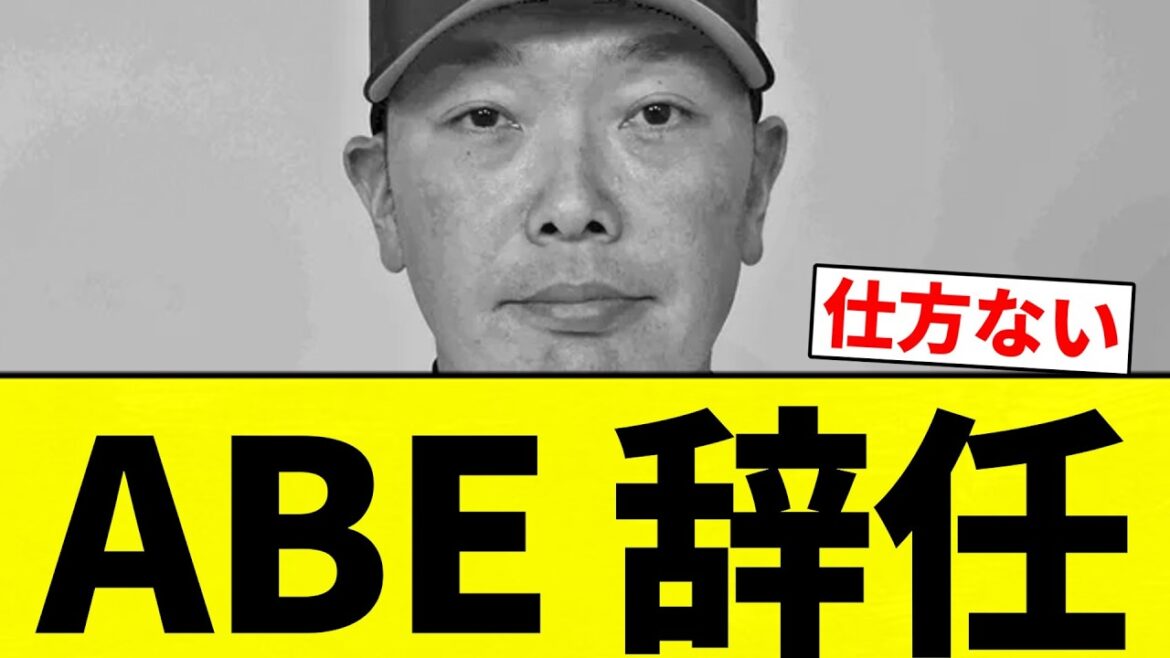 【どうしてこうなった】ABE 辞任【プロ野球反応集】【2chスレ】【なんG】 【どうしてこうなった】ABE 辞任【プロ野球反応集】【2chスレ】【なんG】