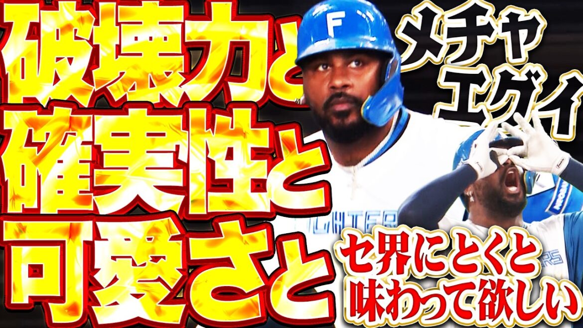 Pacific-League: 【メチャエグイ】レイエス『セ界の皆様に味わっていただきたい…破壊力と確実性と可愛さと』 【メチャエグイ】レイエス『セ界の皆様に味わっていただきたい…破壊力と確実性と可愛さと』