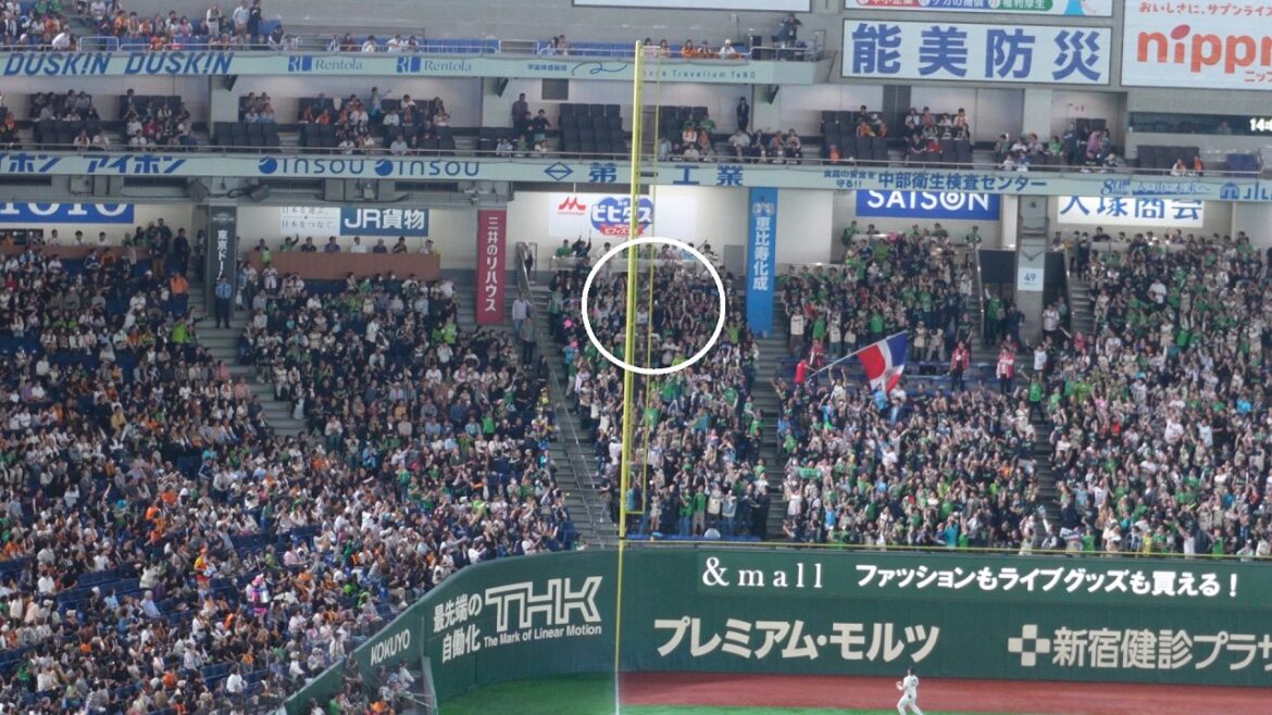 ヤクルト 並木秀尊 初球先頭打者ホームラン 第1号　巨人 vs ヤクルト　2026年5月6日(水)　東京ドーム