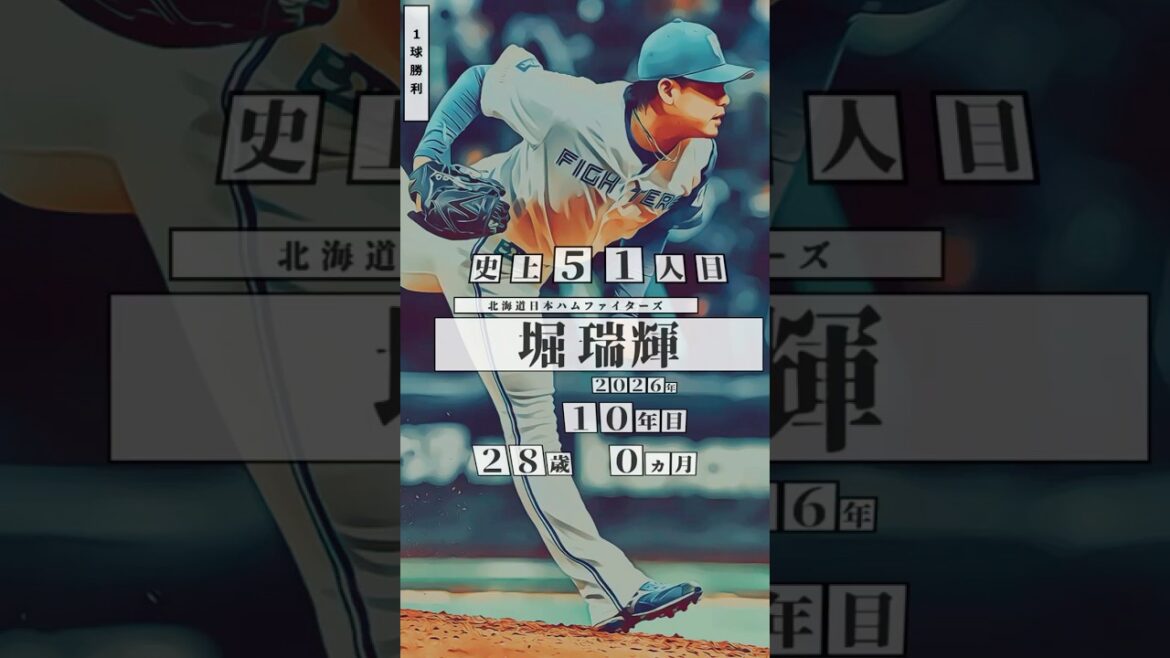【堀瑞輝】直近の1球勝利 達成者まとめ【プロ野球】