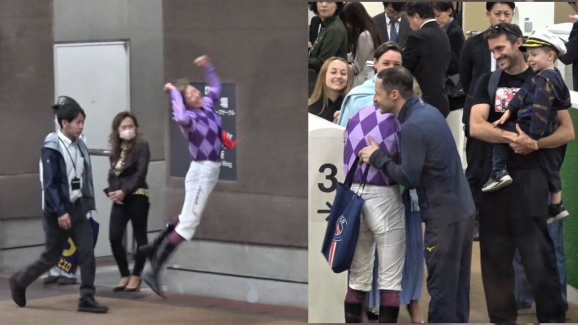 【オークス2026】ルメールらに祝福される今村聖奈騎手 検量室の様子 ジュウリョクピエロ【現地】 【オークス2026】ルメールらに祝福される今村聖奈騎手 検量室の様子 ジュウリョクピエロ【現地】