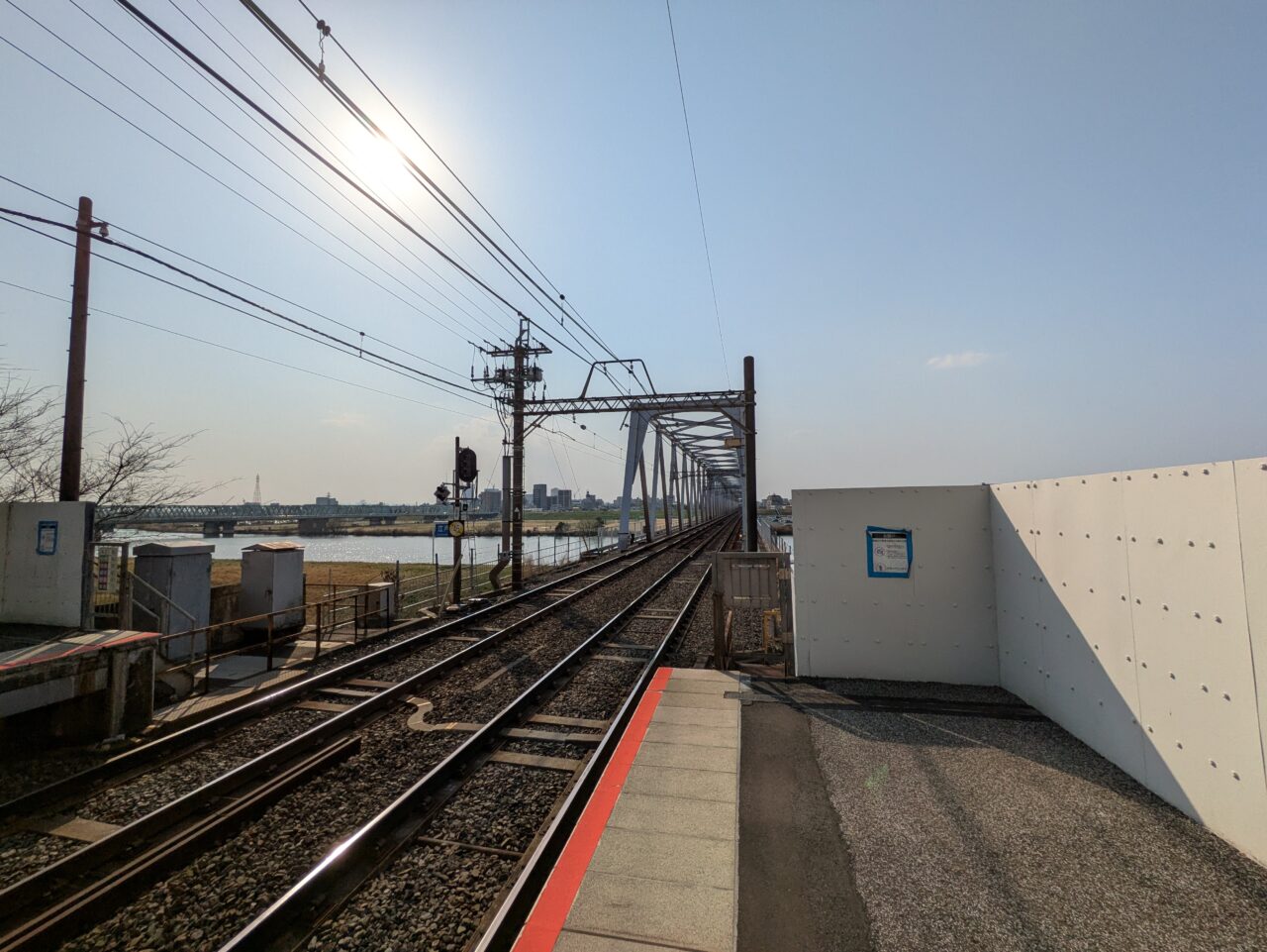 国府台駅から江戸川