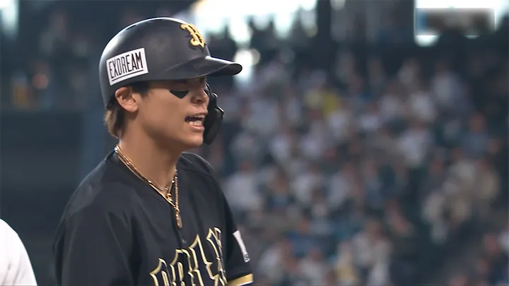 Keita Nakagawa hits sweep, go-triple! Orix Buffaloes wins a slugfest | Pacific League Keita Nakagawa of Orix Buffaloes The Buffaloes © Pacific League TV
